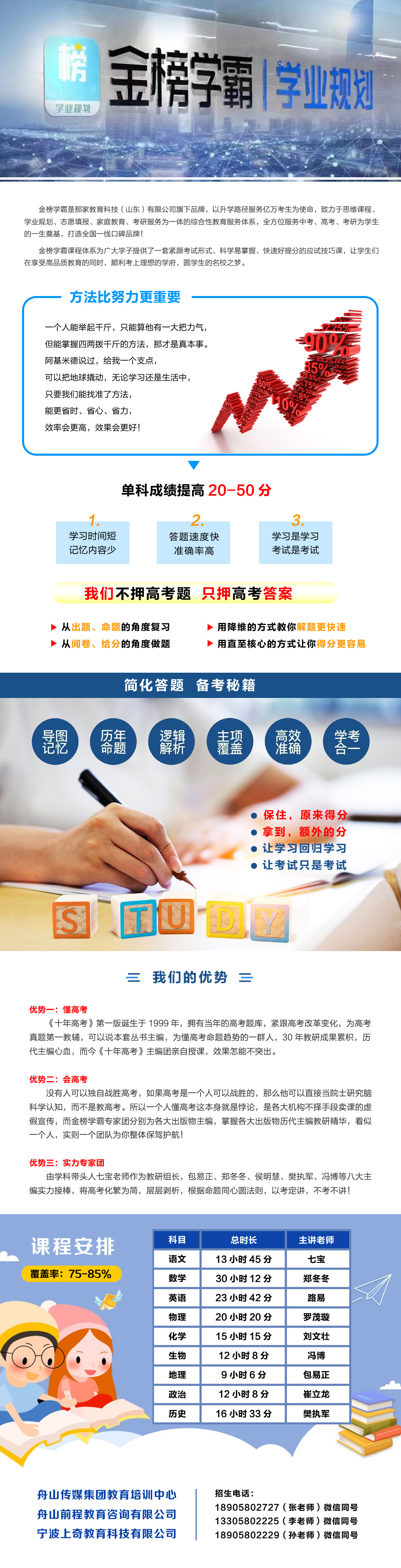 金榜学霸学业规划